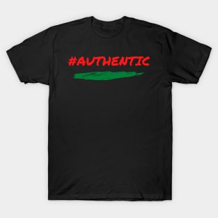 #Authentic T-Shirt